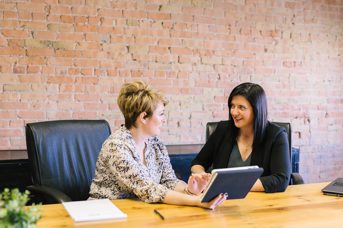 IT consultant advising a client
